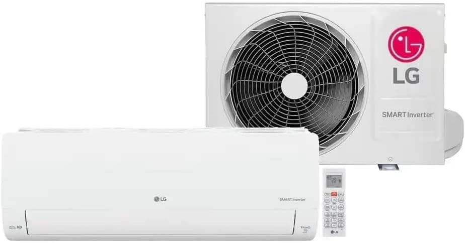Ar condicionado LG Dual Inverter Smart Voice AI 12000 BTUs com Wi-Fi